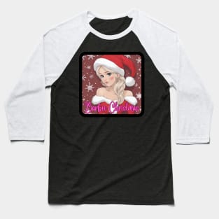 Barbie Christmas Baseball T-Shirt